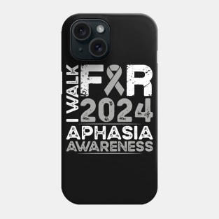 Aphasia Awareness Walk 2024 Phone Case