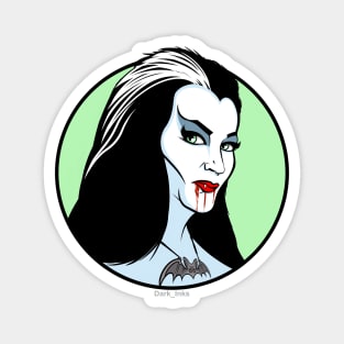 Lily Munster Magnet