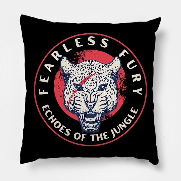 Fearless fury Pillow by Animals Project