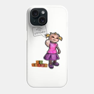 Ms.Margi_Read.Between.the.Stitches Phone Case