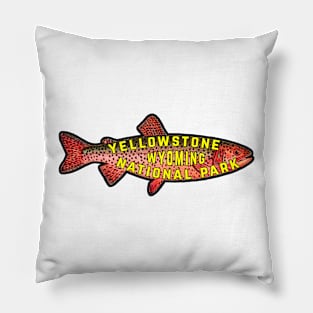 Yellowstone national park trout fishing Wyoming rainbow brown cutthroat Pillow