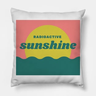 Radioactive Sunshine Pillow