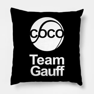 Team Gauff Pillow