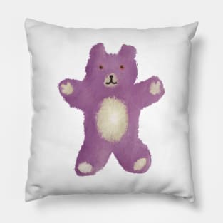 Pink Teddy Pillow