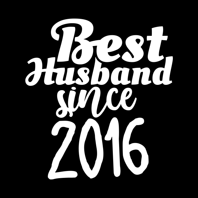 'Best Husband Since 2016' Sweet Wedding Anniversary Gift by ourwackyhome