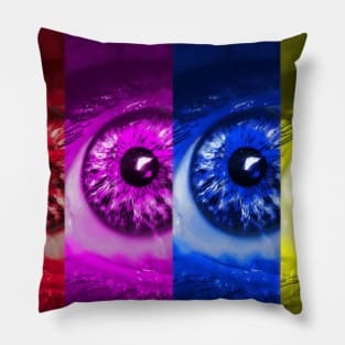 Color eyes Pillow