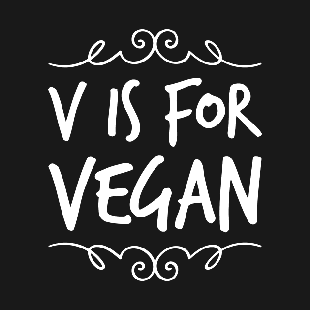 V is for vegan by captainmood