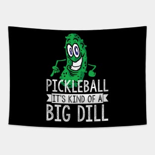 Pickleball Big Dill Tapestry