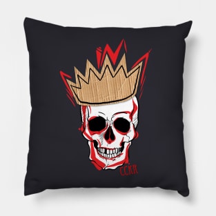 Cardboard Crown King Records Logo Pillow