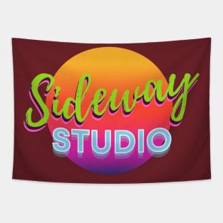 sideway studio logo Tapestry