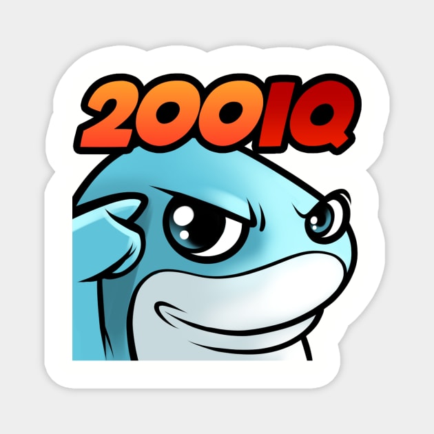 CarbonFin 200IQ Emote Magnet by CarbonFin Gaming