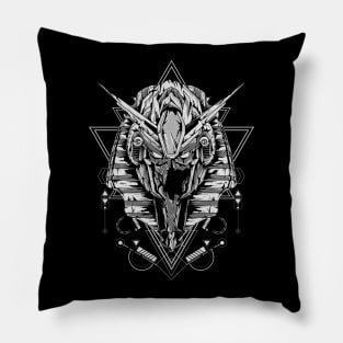 Oni mecha mask Pillow