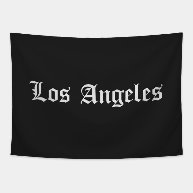 los angeles Tapestry by DeekayGrafx