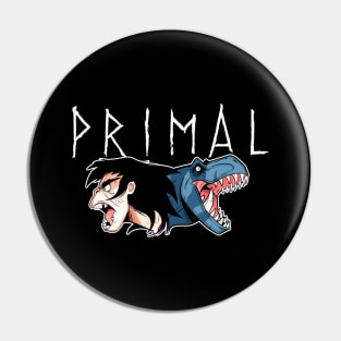 Primal Profile (Black Print) Pin