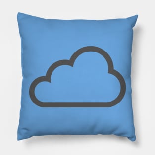 Grey Cloud Pillow