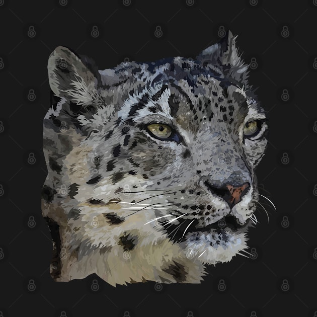 Snow Leopard by obscurite