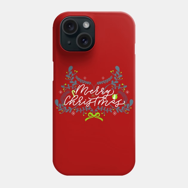 MERRY CHRISTMAS Phone Case by MAYRAREINART
