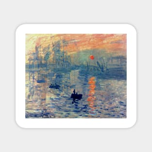 Impressions of Sunrise by Claude Monet Magnet