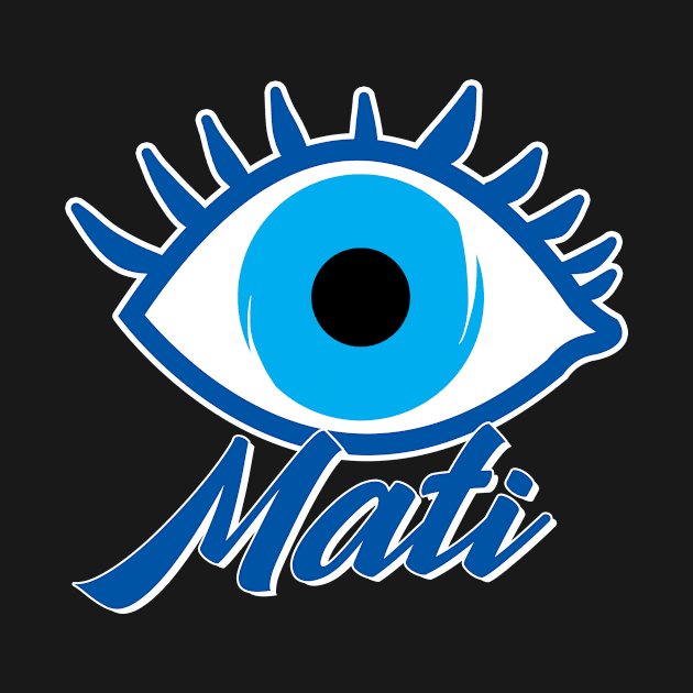 Mati Eye for Greek Fans by c1337s