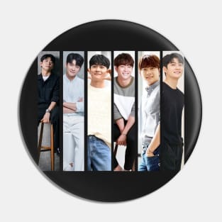 Kang Tae Oh vertical collage black and white Pin