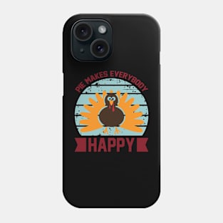 Pie Makes Everybody Happy T Shirt For Women Men Phone Case