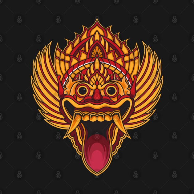 Barong Bali Artwork by Ardiyan nugrahanta