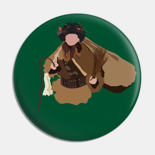 Dwight Schrute Belsnickel Art – The Office Pin by Design Garden