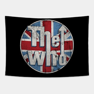 The Who Union Jack Circle Tapestry