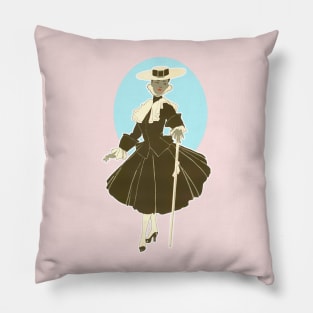 Glamour, elegance and haughtiness of this girl! Pillow