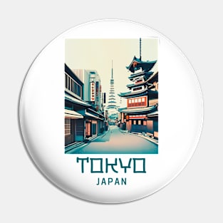 Tokyo japan traveler Pin