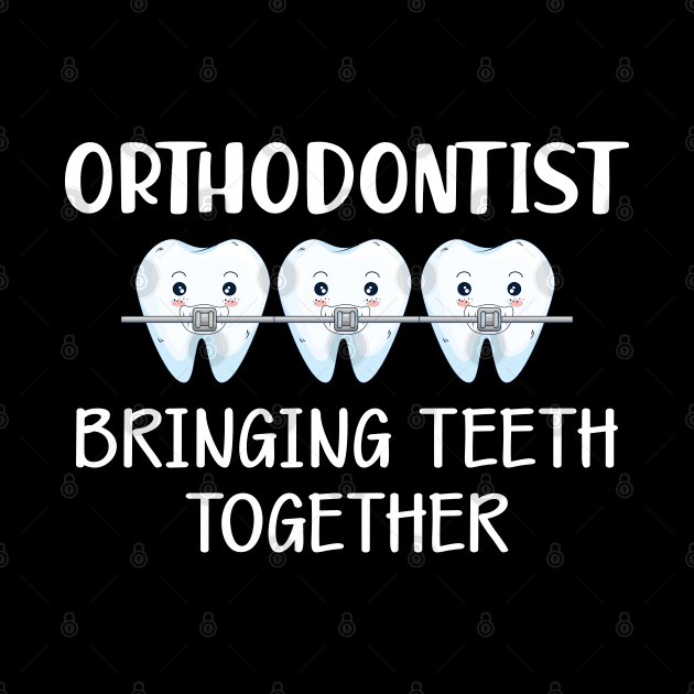 Orthodontist bringing teeth together by KC Happy Shop