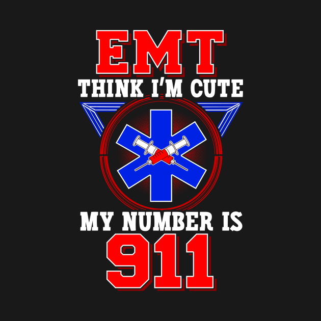 EMT Humor First Responder Gift Cute Emt TShirt TeePublic