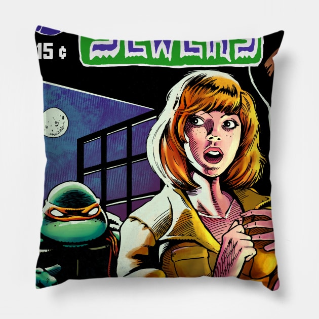 Sewer Thing Pillow by DonovanAlex