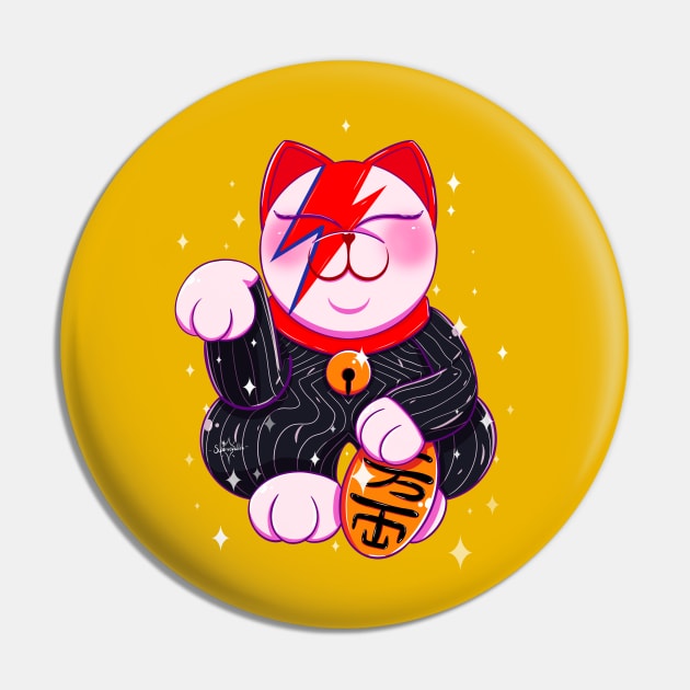 Ziggy Cat Pin by SupernovaAda