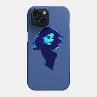Just a Blue Girl Phone Case