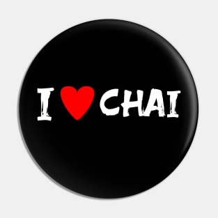 I love chai Pin