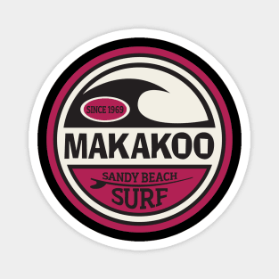 Makakoo Sandy Beach Surf Magnet