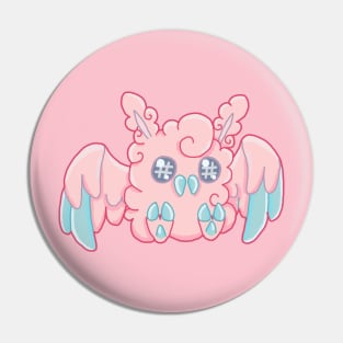 Cotton Candy Mothman Pin