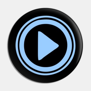 Blue Play button. Just click me, please! Pin