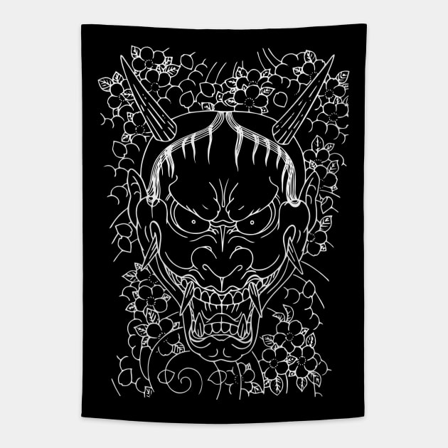Yakuza Oni Tapestry by Breakpoint