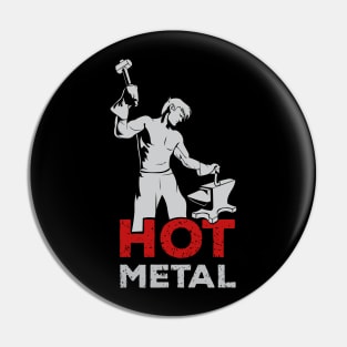 BlackSmith Hooby  Blaksmiting Forge Gift Pin