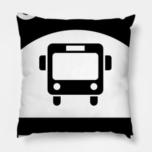 Funny bus driver saying Pillow