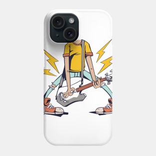 Headless Guitarist Phone Case