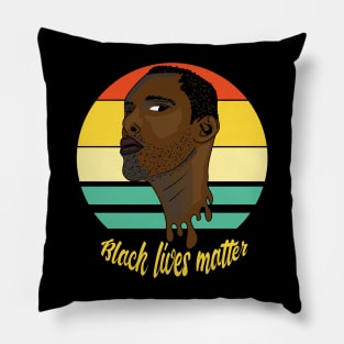 Black Lives Matter End Racism Stop Police Violence Pillow