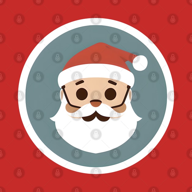 santas fake mustache by ANW