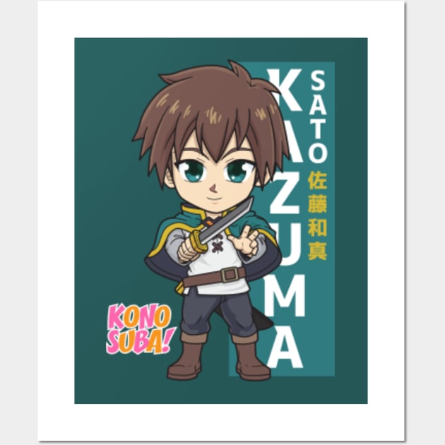 Konosuba Kazuma of Gender Equality Poster