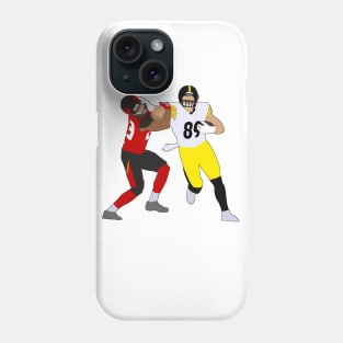 Vance McDonald Stiff Arm - Pittsburgh Steelers Phone Case