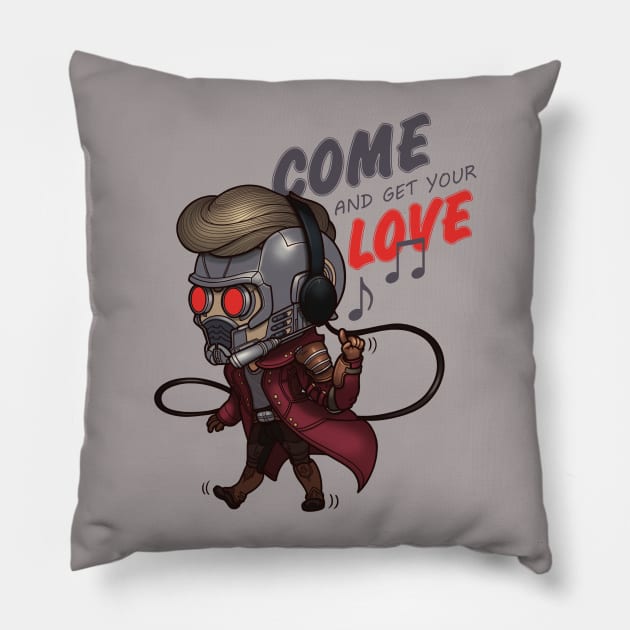 Star-Lord Music Pillow by Sukus