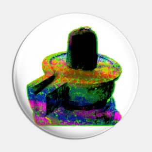 Shivling Psychedelic Pin