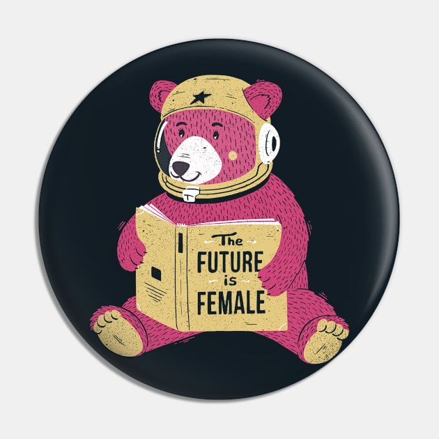 The Future is Female Pin by Tobe_Fonseca